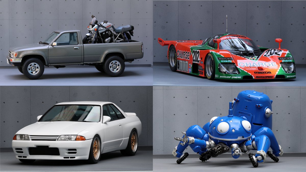 今年作ったプラモ晒そうぜ 15台（トランポのバイク3台含む）と1機で