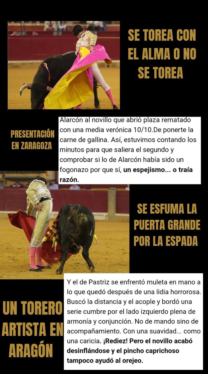 se_pueda's tweet photo. Se torea con alma o no se torea. https://t.co/tsTAwWPPHm