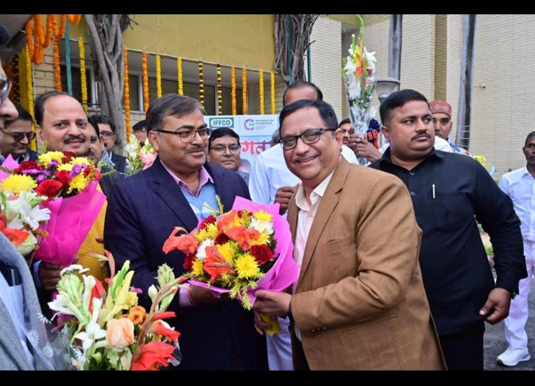 anjaliiffco's tweet photo. CORDET Phulpur team feels honoured and privileged to welcome our Hounrable MD, Shri K.J. Patel Sir, along with First lady of IFFCO,  madam Mamta Patel ji. https://t.co/1shfumx32n