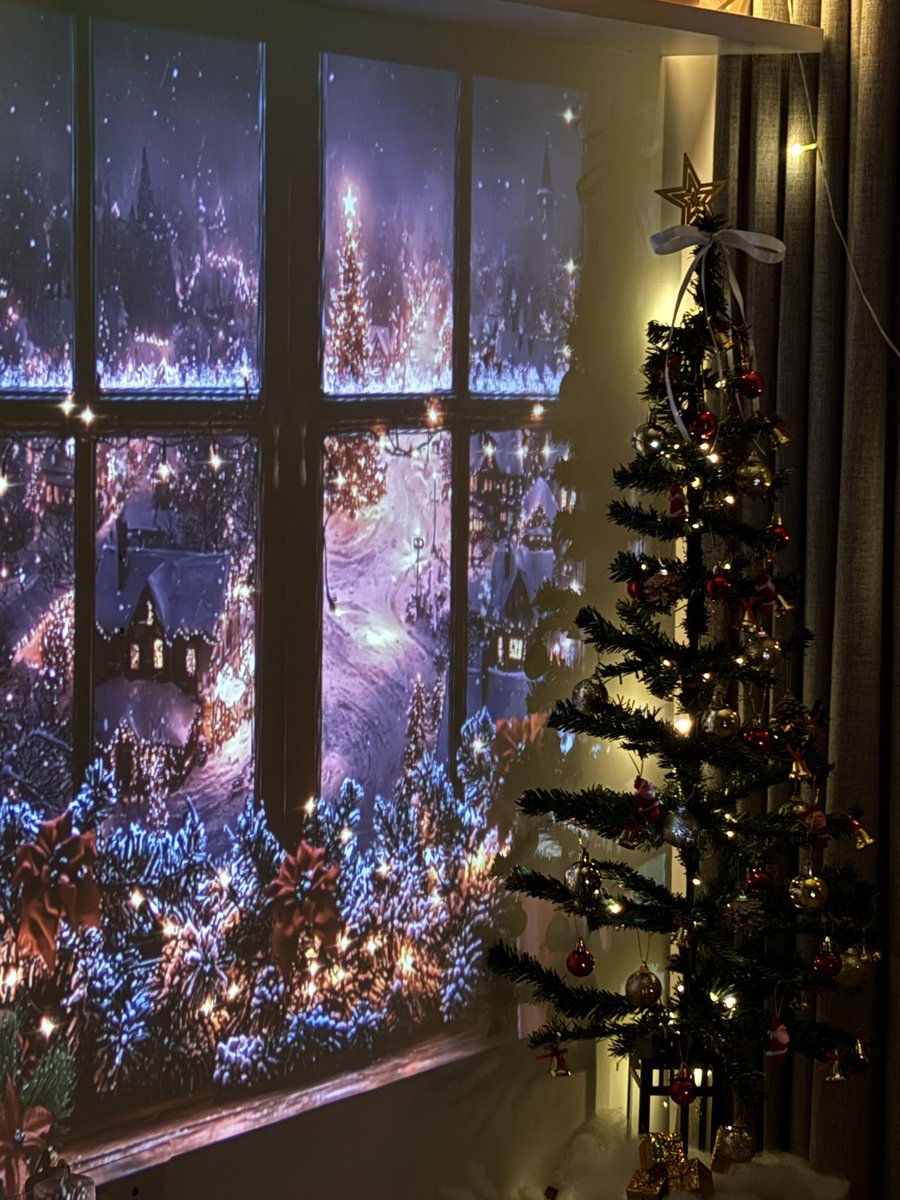 All set to sleigh yeshu season 🎄