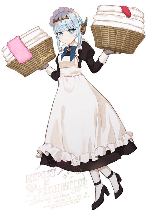 イネファにメイド服を着せるなら…🤖 