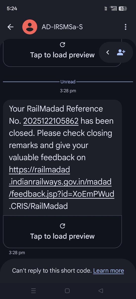 basa_deka's tweet photo. @RailMinIndia
@RailwaySeva
@indianrailway__
@CPRONCR
PNR 4934266126
Complaint close without any resolution https://t.co/Bc4DwMtpnf