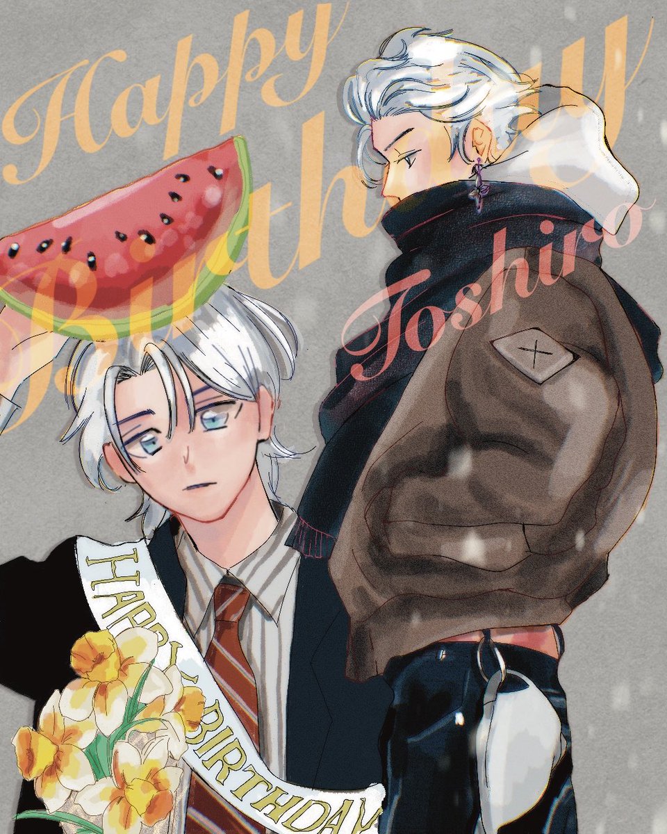 Happy birthday Toshiro 😘😘 

#日番谷冬獅郎誕生祭2025
#日番谷冬獅郎生誕祭2025