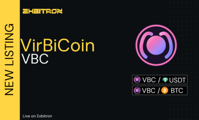 VirBiCoin's tweet image. 🚀 VirBiCoin $VBC Listing Celebration Giveaway!

To celebrate our listing on @Exbitron, we are giving away 50,000 VBC!

🏆 Prize: 10,000 VBC each (for 5 Winners)

👇 How to Enter:

Follow @VirBiCoin &amp;amp; @exbitron

Like &amp;amp; Repost this post🔄

Join Discord &amp;amp; paste your address in…