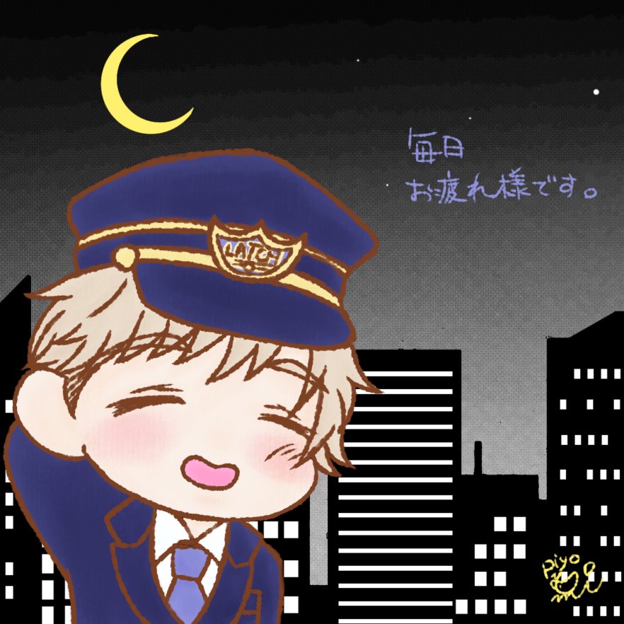 piyo_corcoro123's tweet photo. 過去に描いたツネ様をカラーで🌃

“毎日お疲れ様です。”

ギリギリの参加ですいませんがホントに参加出来てよかった〜｡ﾟ(ﾟ´ω`ﾟ)ﾟ｡

素敵な企画をありがとうございます！
#SIL_COS
@SIL_Circle https://t.co/71CXOr9H0p