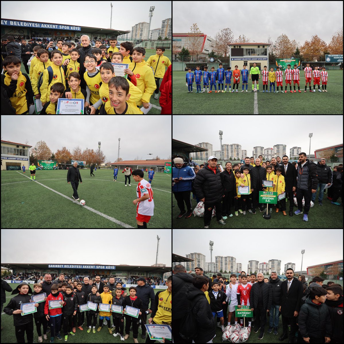 mtahmazoglu's tweet photo. Futbolun Yıldızları Burada Yetişiyor!⭐️⚽️

Şahinbey Belediyemiz ve ASKF iş birliğiyle düzenlediğimiz U-12 Gelişim Ligi Futbol Turnuvası’nın başlangıcını yaptık.

Amacımız erken yaşta sporu tabana yaymak, sağlıklı bireyler yetiştirmek ve altyapıyı güçlendirmek.

Tüm sporcularımıza ve antrenörlerimize başarılar diliyorum.

📍Akkent Spor Köyü

@Numannafizsahin @oalperk @avmehmettiryaki @SeyitKarliSavci

#Şahinbey #Gaziantep