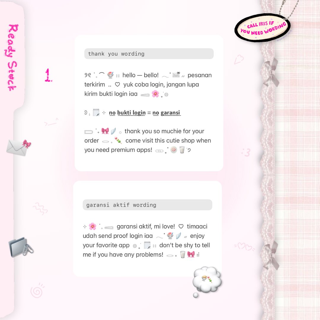 iris, wording! tweet media