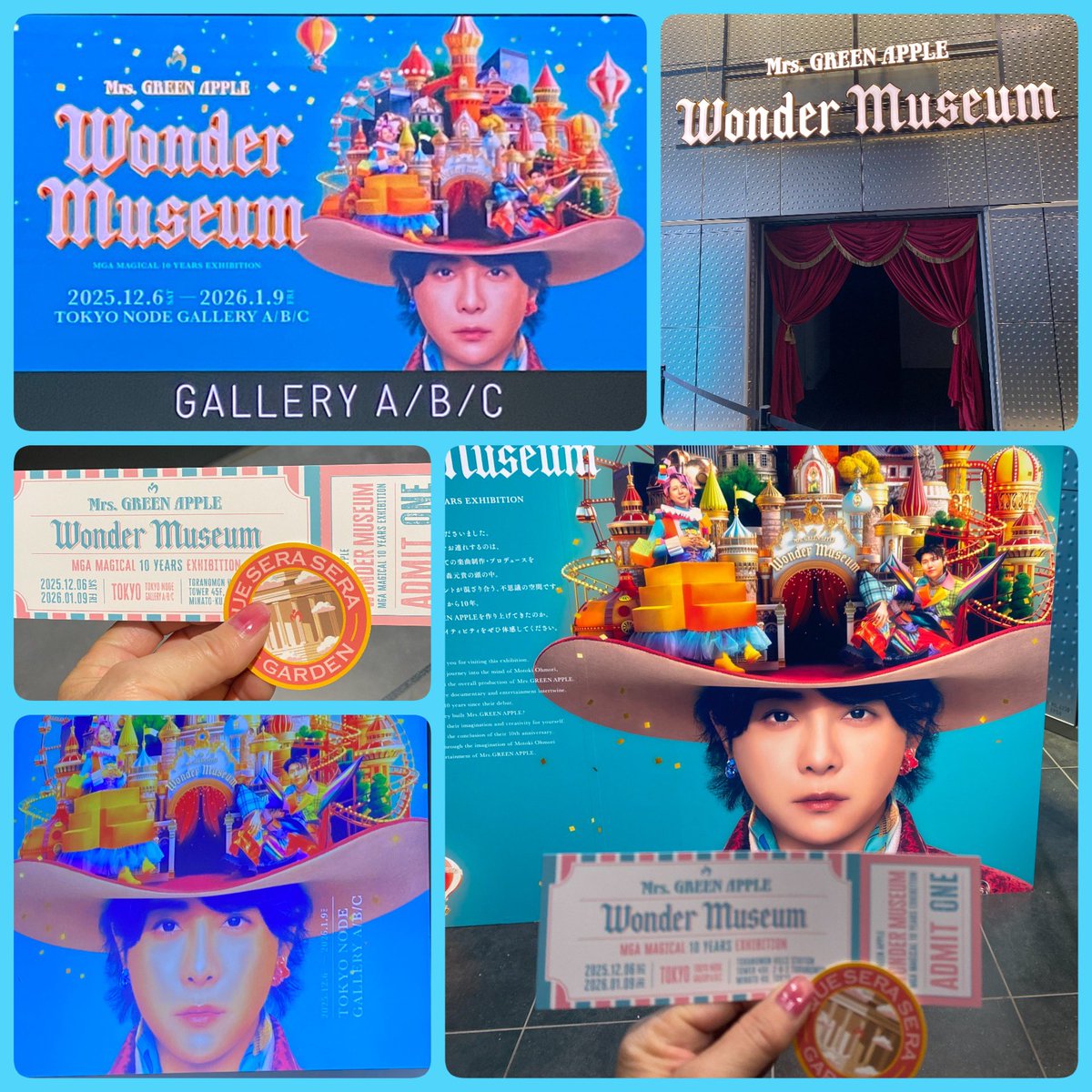 Liveの次の日に、もっくんの頭の中？ に行ってきた💕 とっても、素敵で