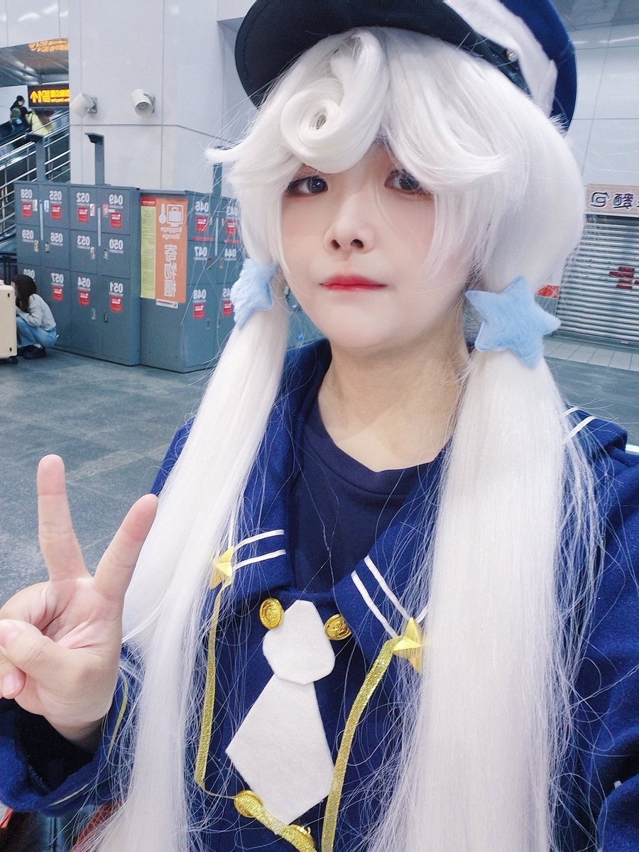 oceanbean1007's tweet photo. 關於我昨天在高雄CWTK出銀河餅乾這件事

#Cwtk  #cosplay 
#cookierun #milkywaycookie https://t.co/kqqHOaSyAY