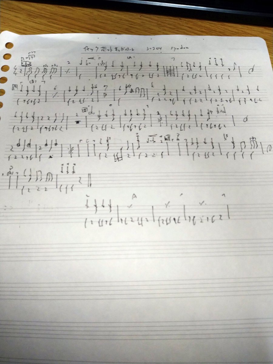 buson_drum's tweet photo. というわけで英語で言う
頻出ワードを押さえるように
基本的なパターンを体で
叩き込みましょう。

僕も最初はドラム譜ガン見でしたが
共通パターンを見つけると
理解度とか頭で音が鳴る感覚で
耳コピも早くなりました

ぜひメンドーで逃げないでください
王道こそ覇道です https://t.co/zjxbAujSeM