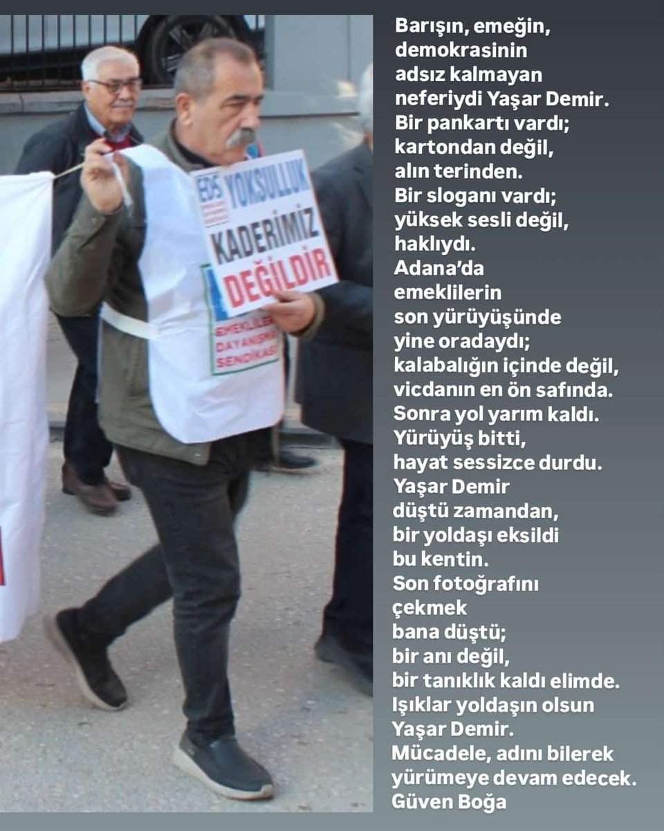 Karanfillerle Uğurlandı: Yaşar Demir’e Kızıldere’de Son Veda habereguven.com/karanfillerle-… <a href="/DEMGenelMerkezi/">DEM Parti</a> <a href="/dempartiadana/">DEM PARTİ ADANA İL ÖRGÜTÜ</a> <a href="/TulayHatim/">Tülay Hatimoğulları</a>