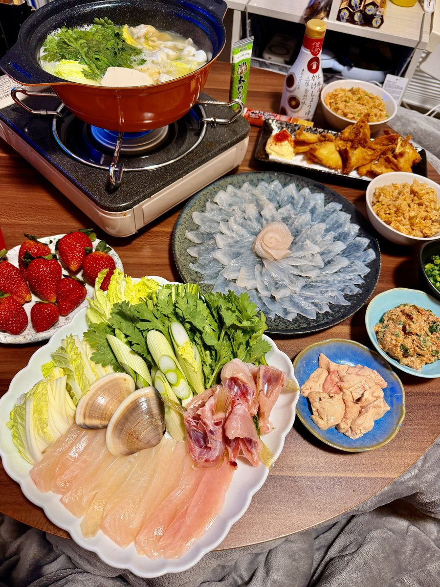 カワハギパーリナイ＼＼\\└('ω')」//／／
流石にやり過ぎたぁ。 #おうちごはん