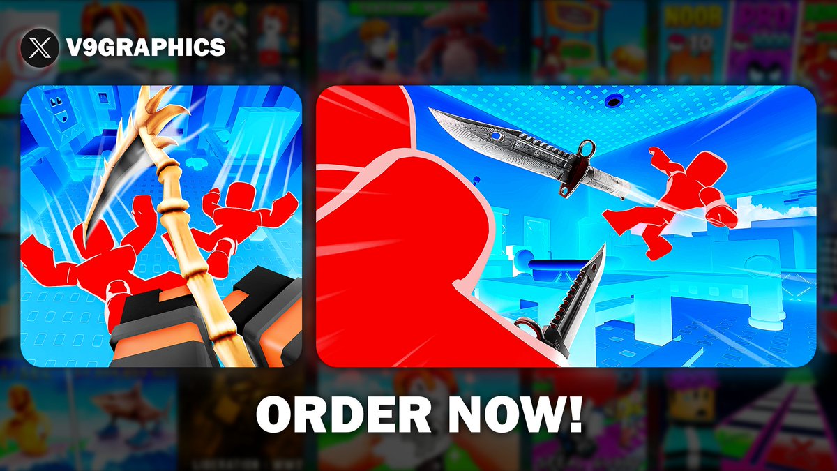 Is it harder to throw the knife… or dodge it?🗡️

Which one makes you want to play first? 👇

❤️ Likes &amp; RTs are highly appreciated!

📬Discord: "onlyseb."
#Roblox #RobloxDev #RobloxGFX #RobloxArt