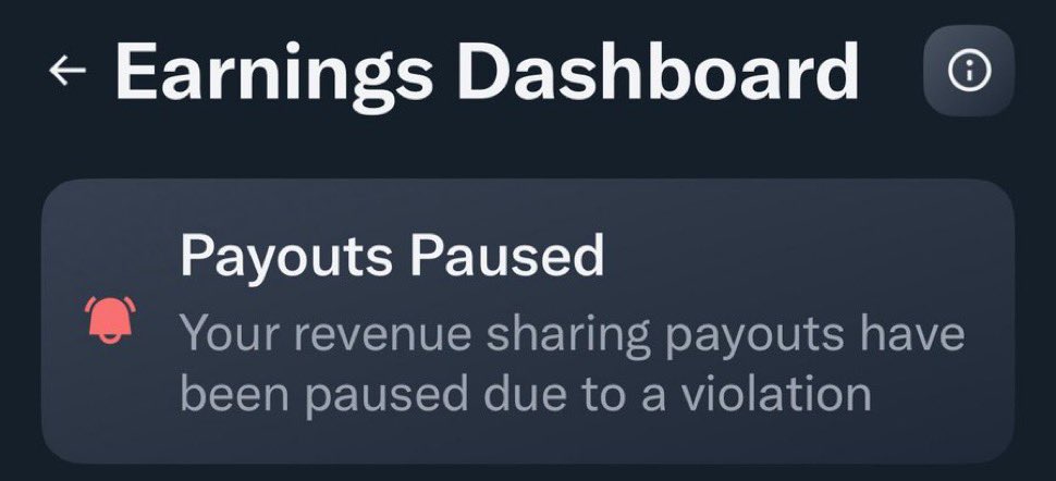 my monetization got paused and has been reinstated 🤭