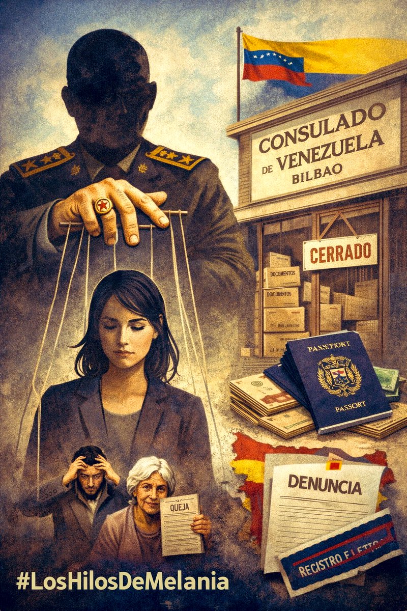 🪡 | ¿Quién es Glenna Cabello?
La cónsul de Venezuela en Bilbao. Hermana de Diosdado. Y nuevo capítulo del nepotismo más descarado del chavismo. 🧵

🪡 1/
Glenna del Valle Cabello Rondón no llegó al servicio exterior por mérito, trayectoria o concurso diplomático. Llegó por