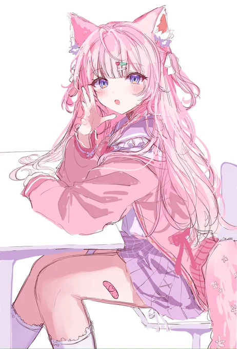 かなり前に描いたこよちゃんのラフ全身バージョン...!