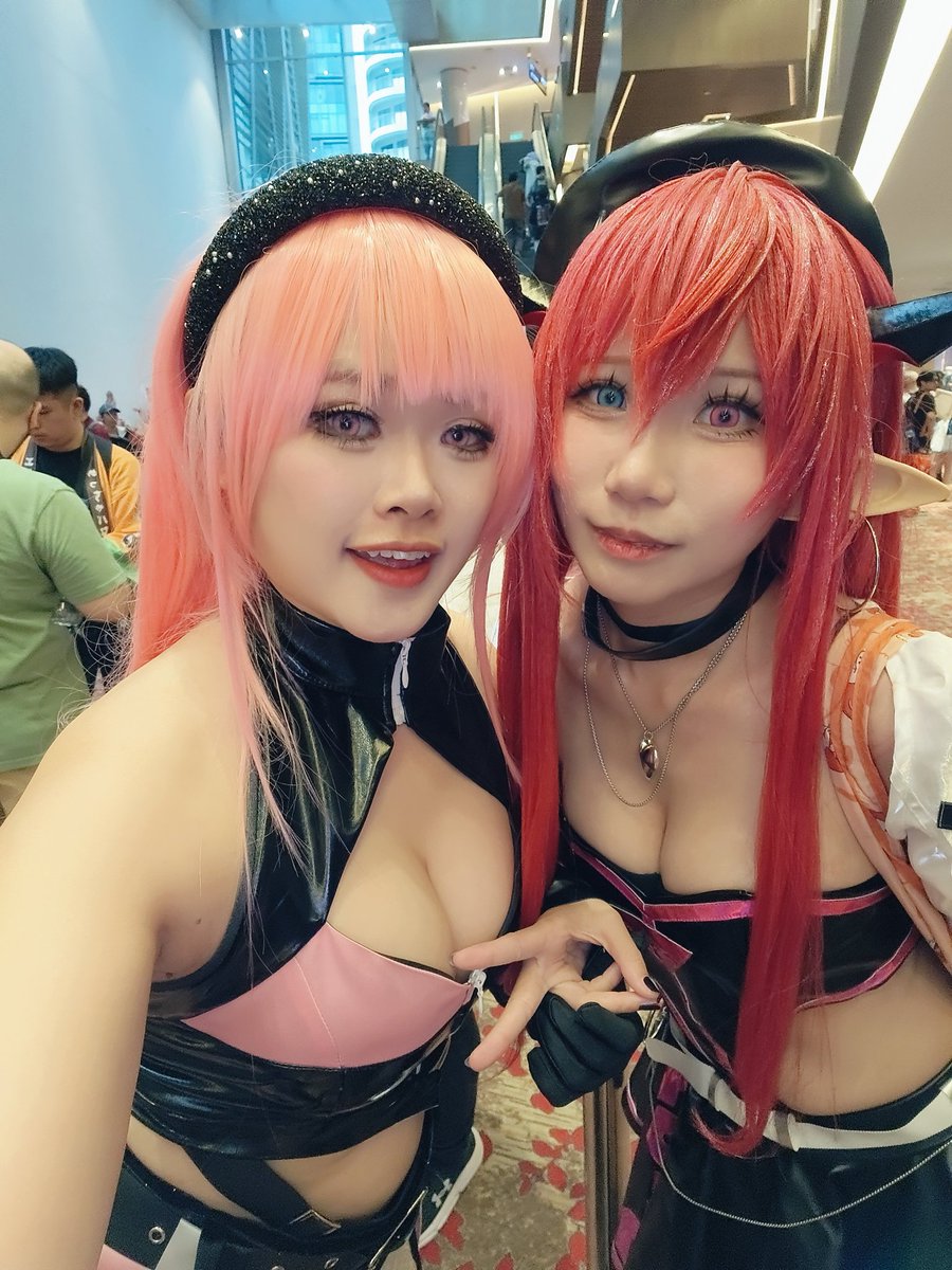 Yessss!!!!! Finally meet you again in Malaysia CF. I am shocked that <a href="/Taotan_cos/">TAOTAN ⁺˳✧༚ 🎲🐭🪽</a>  still remember me🥺🥺, you are cute and lovely as ever！

<a href="/ShutterFON/">FONFON🤍</a> Finally meet you irl and you are gorgeous 😭😭😭！！！Hope can see u again！！！