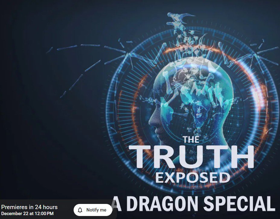 Tomorrow….. 

youtu.be/kcCo_j6r1Kg?si…