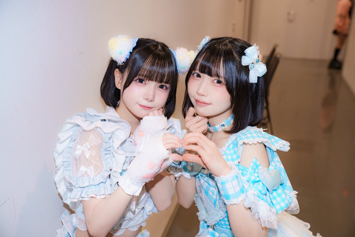 先日のツーマンで、iLiFE!さんのあいすさんとお写真撮って頂きました