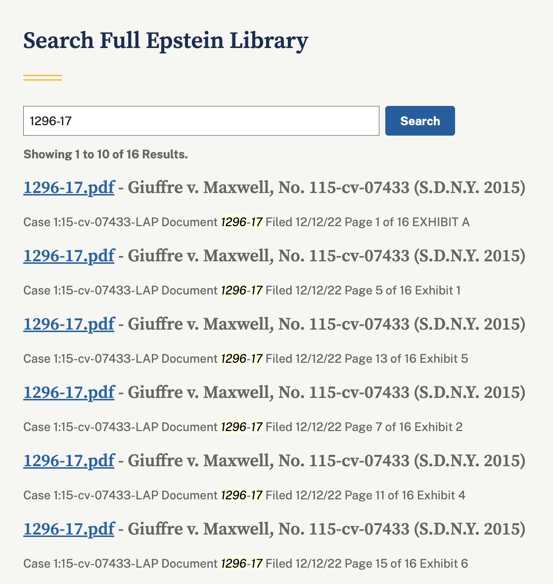 capitolhunters's tweet image. This account pulled down a prior thread that posted this info without questioning the original claim, that there'd been a change on Epstein files website. There hasn't; it's all up. Please, there's enough real scandal here; no need to make things up. 4/
justice.gov/epstein