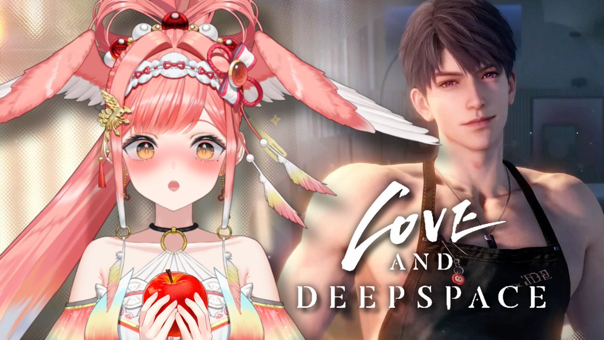 恋と深空　マヒル　Caleb 英語版　フォトカード　リボン 公式　tgs同柄 恋と深空 マヒル Caleb 英語版 フォトカード リボン 扇子 tgs同柄 小説