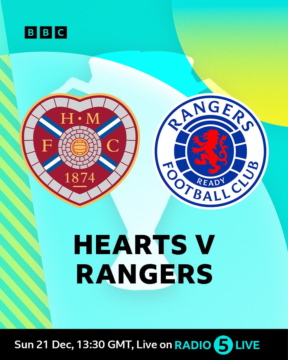 5liveSport's tweet image. Hearts could go nine points ahead of Celtic with a win ❤️

Rangers have the chance to go level with Celtic 👀

📻 Join @MikeMinay and @RachelCorsie14 for live commentary now on @BBCSounds 
📲 bbc.co.uk/5live 

#BBCFootball