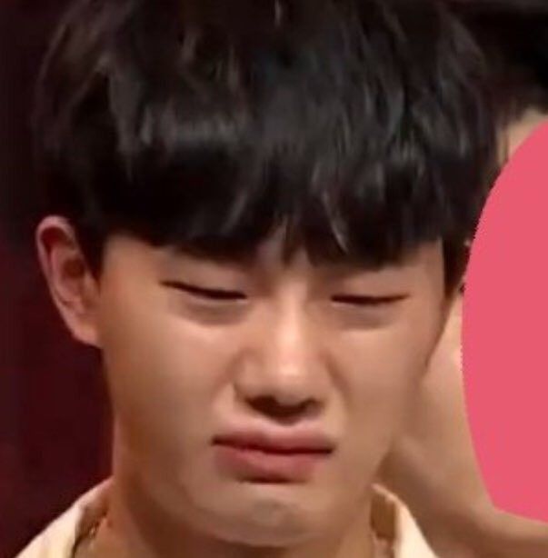 Belum apa-apa Acan udah mau nangis.