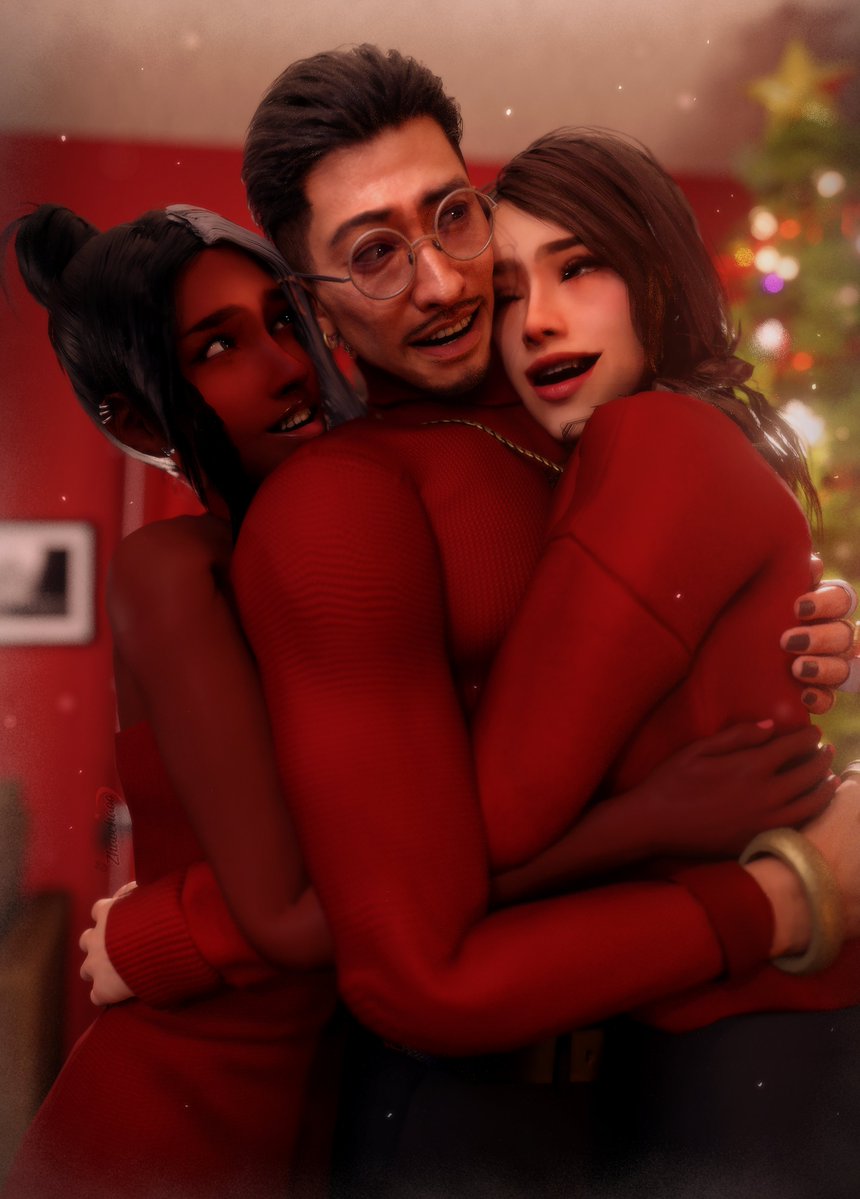 Holiday cheer! (≧∇≦)ﾉ🎄❤️ <a href="/TrixiBebe/">🦋🐰 Trixi 🐺🐑 on Zhao's earring</a>