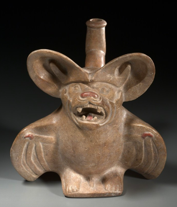 msabine900's tweet photo. #BatsInArt #PreciousBats #CentralAndes #NorthCoast #EarlyIntermediatePeriod #MocheCivilization
Artist of the Moche Culture
MASTIFF BAT VESSEL, 200 BCE - 800 CE
Ceramic, slip https://t.co/Otqdxtv91z