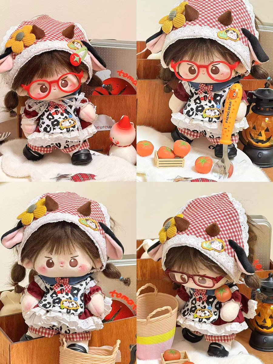 ✨*・*:.｡.:*新作ぬい服情報*:.｡.:*・*✨ カラフルで元気いっぱいな牛