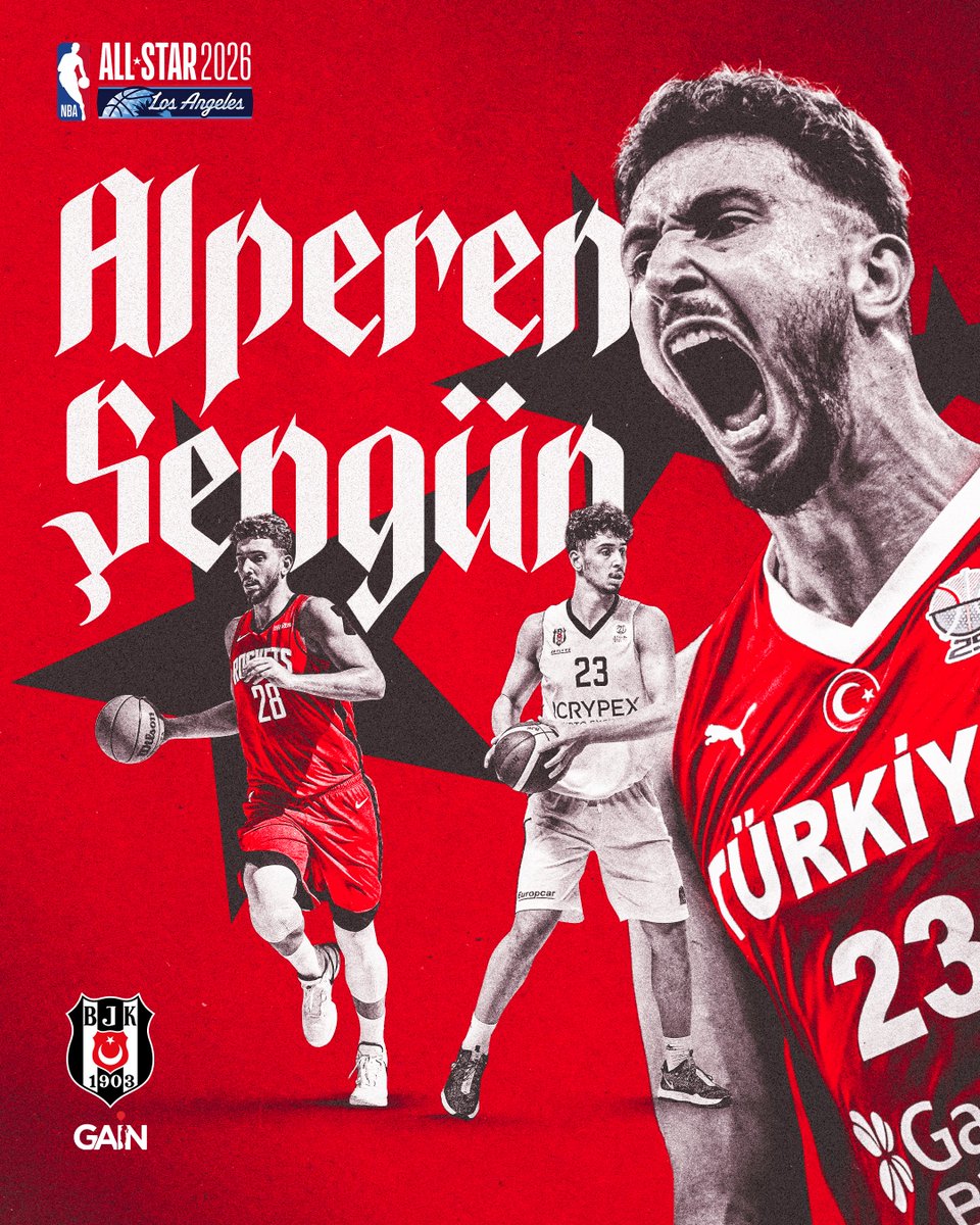 NBA All Star 2026’da oylar Alperen Şengün’e! 🦅

🌟 Akatlar’dan NBA sahnesine uzanan yolculuğunda elde ettiği başarılarla ülkemizi gururlandıran milli basketbolcumuz Alperen Şengün, NBA All Star 2026 adayları arasında yer alıyor.

👉 Sen de vote.nba.com adresini