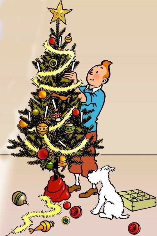 #Tintin 
#Christmas is coming ! 🎄 🌟 🕯️ 🍬