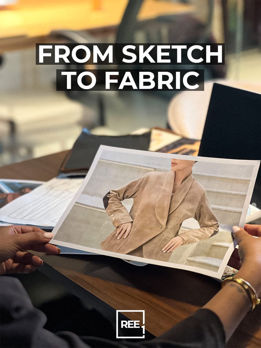 From sketch… to fabric.
Every line is intentional, every detail tells a story.

At Ree1, we transform ideas into pieces you can feel, wear, and live in — where design meets craftsmanship, and vision becomes reality.