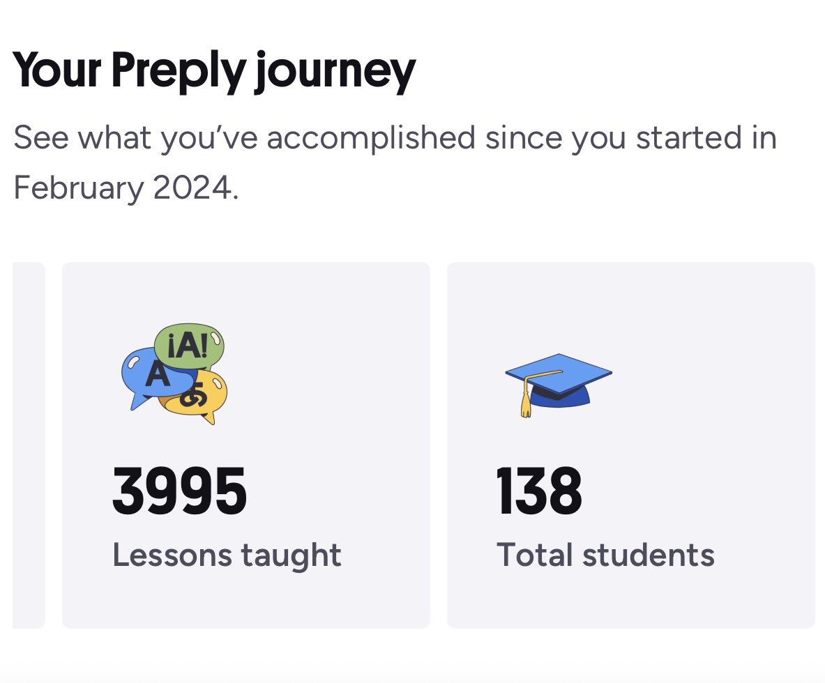 ggdlams's tweet photo. I signed up on this platform in February 2024 but officially conducted my first lesson end of March (same year). I’m 5 lessons away from 4000 I’ve done so far. 138 students I’ve had and 33 current students (still teaching) Cha shame ngisebenzile 😭 I’m so very proud of myself. https://t.co/yuzWEIy1bM