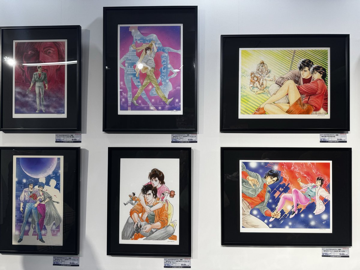 幾花にいろ　～幾日展～複製原画 カラーの複製原画、どれにしようか行く度にずーっと悩んでて、娘の意見