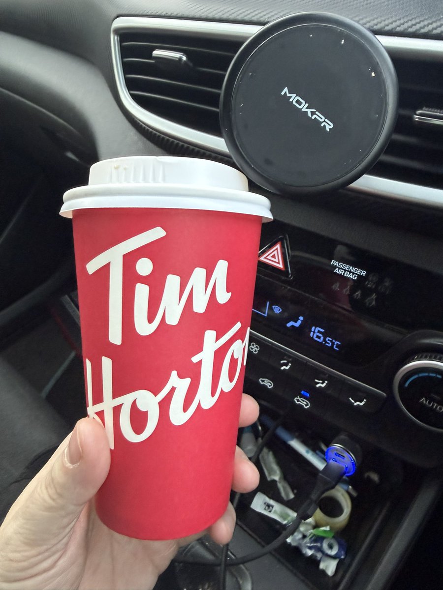 My first coffee from Tim Hortons <a href="/pezliz/">Liz B "pezliz"</a>