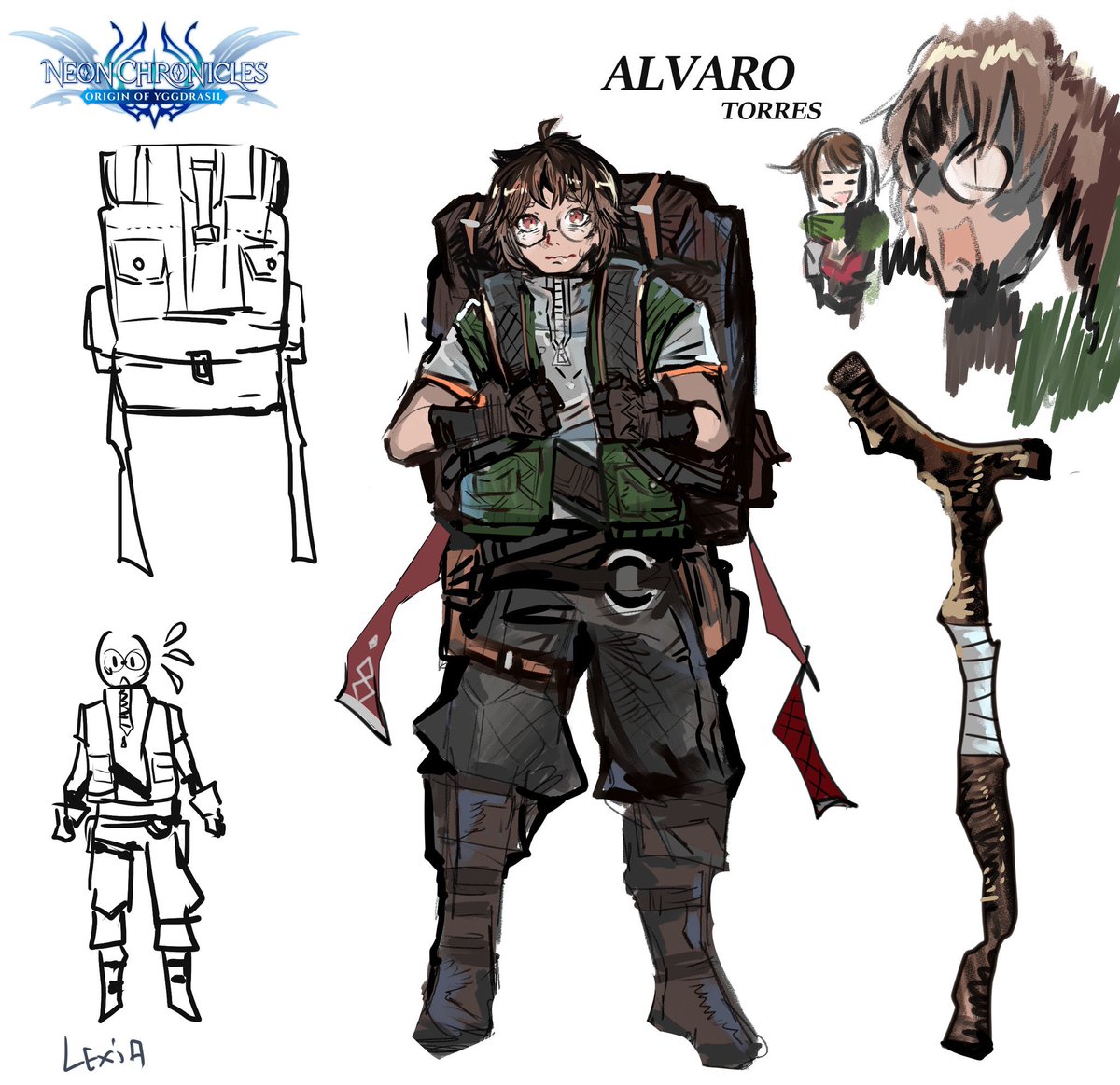 It is with great pride that I get to announce my addition to the cast of Neon Chronicles: Origins of Yggdrasil as the voice of the tech geru, Alvaro! Check out the webcomic on webtunes and the announcement trailer on YouTube here! youtube.com/shorts/AsLQrsW…