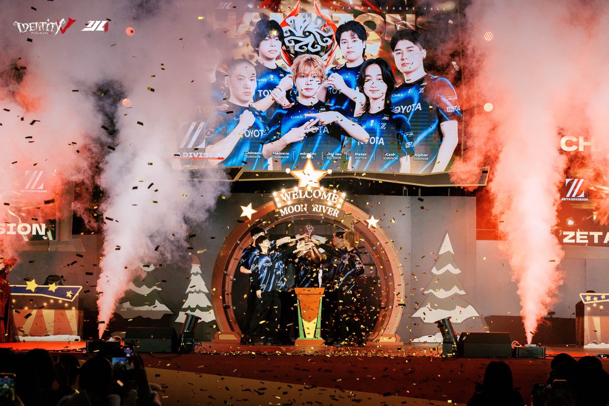 IdentityVJP's tweet photo. #25秋IJL決勝大阪

もう一度
自分の手で辿り着いたこの場所で
トロフィーを挙げよう！🏆

(@zeta_idv)

おめでとうございます！

#IdentityV
#第五人格
#第五人格冬物語 https://t.co/ZARmuYludQ