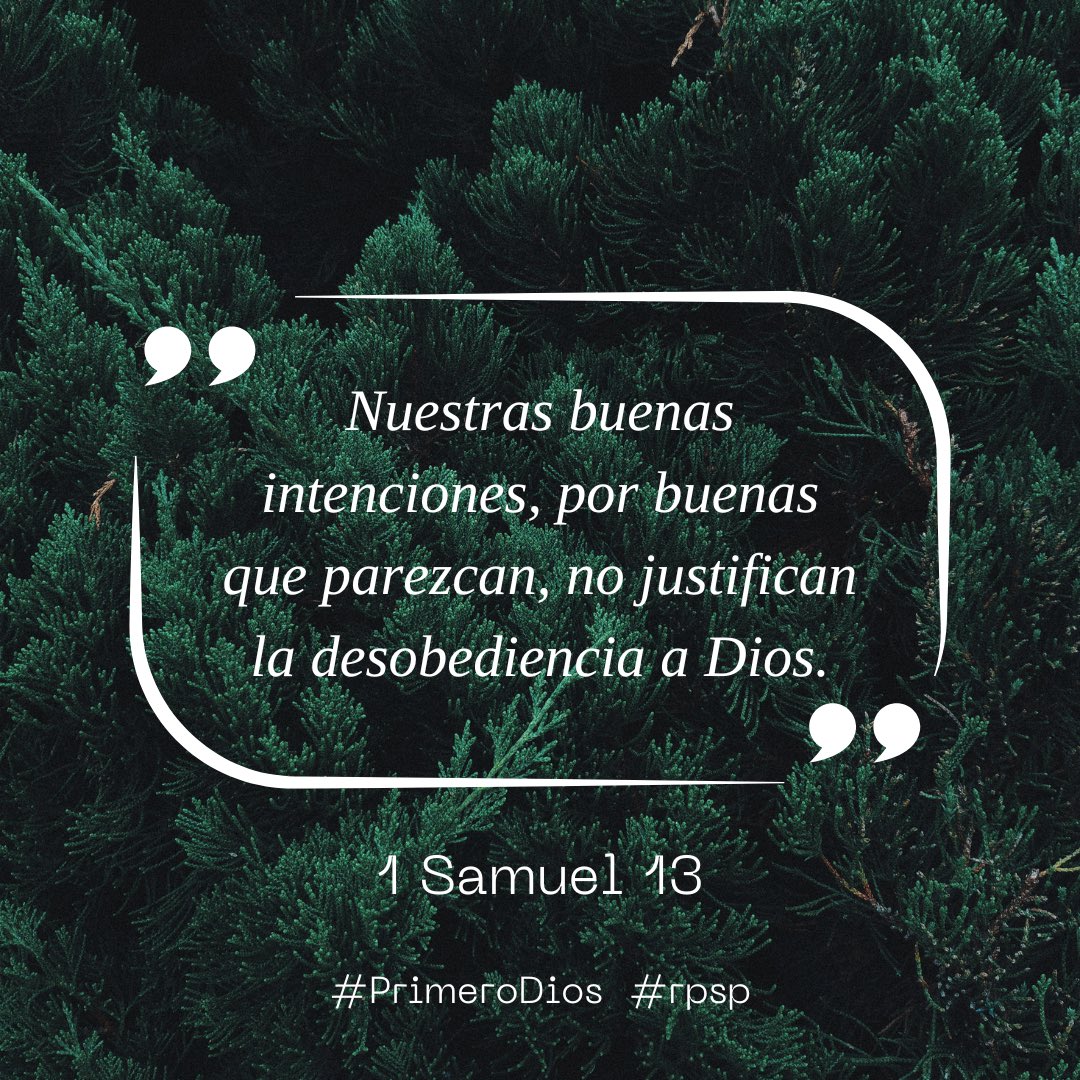 Pr_Bailon's tweet image. #PrimeroDios #rpsp #1Samuel 13