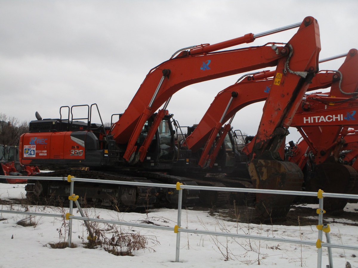 日立 ZX500LCK-6 日立 ZX330-7（1.4㎥） 日立 ZW310-6（4.2㎥） コマツ