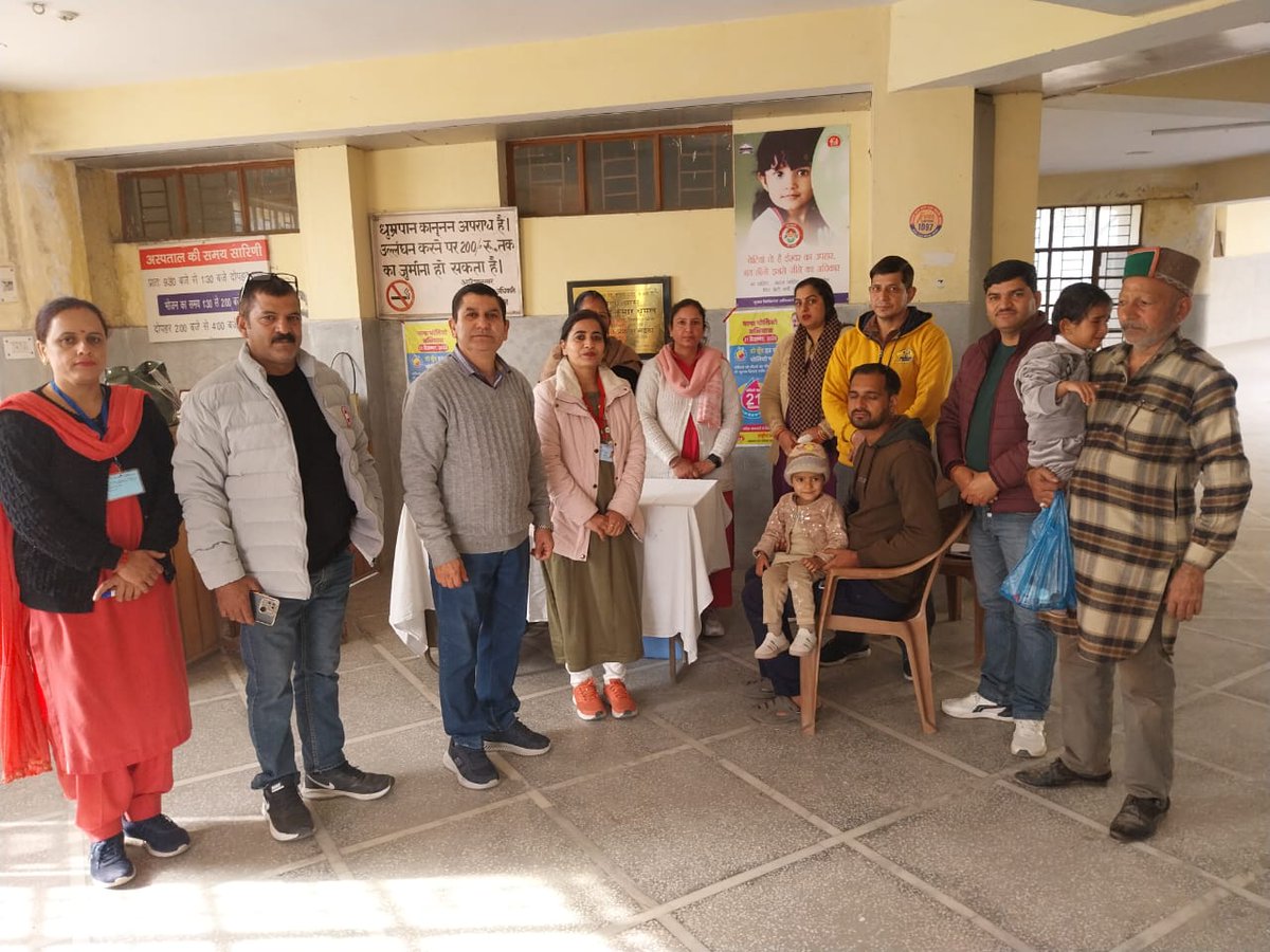 BmoMarkand's tweet photo. दिनांक 21 दिसंबर 2025 को खंड मार्कण्ड में आईपीपीआई (पल्स पोलियो) कार्यक्रम का सफलतापूर्वक आयोजन किया गया। इस अभियान का शुभारंभ माननीय खण्ड चिकित्सा अधिकारी द्वारा किया गया।  @nhmhimachalp @MoHFW_INDIA @JPNadda @CMOFFICEHP @dtohpblp https://t.co/AhSo5clB2Q