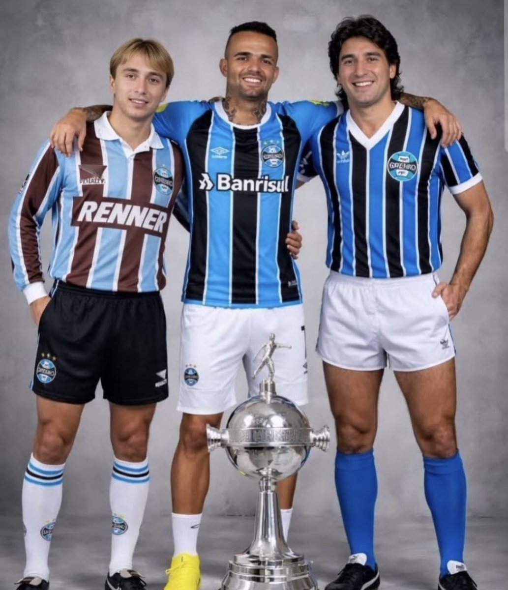 Os “7” do tri da libertadores.