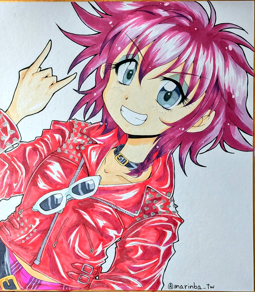 RT @marinba_tw: 約一ヶ月遅れのクランベリー誕生日お祝い色紙が出来たよ！