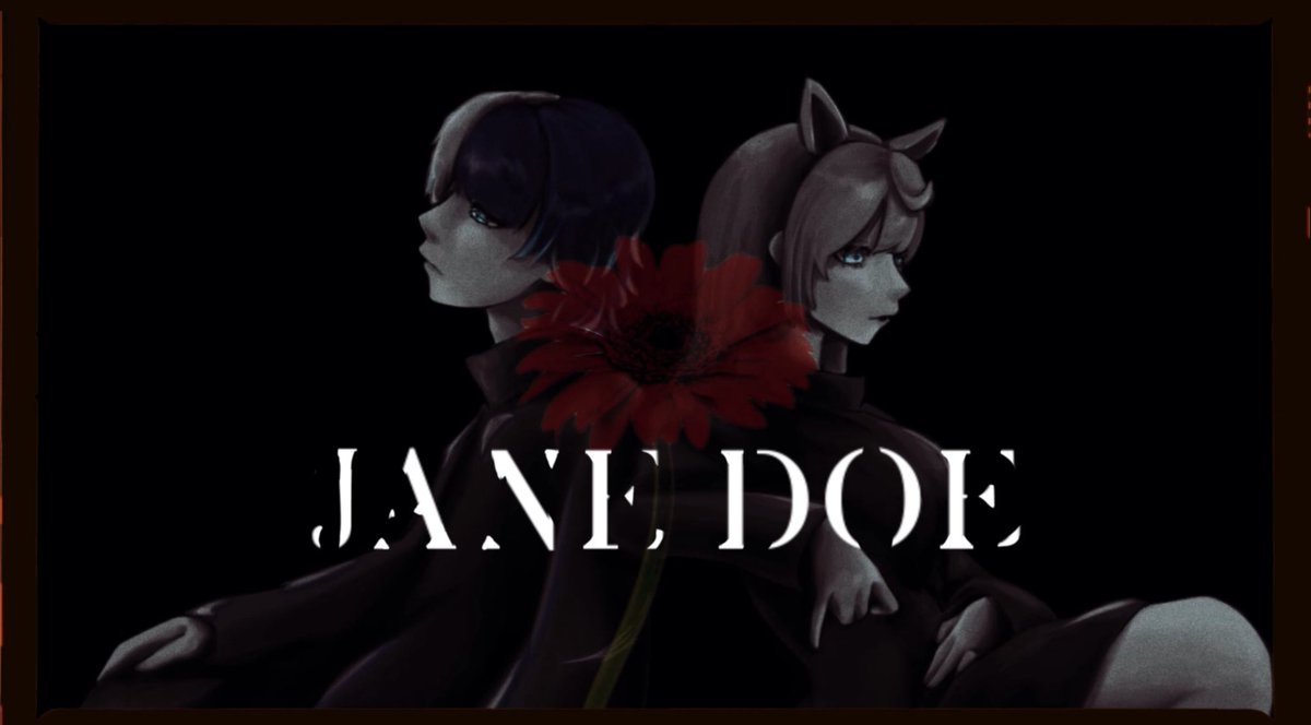 原曲聴いてすぐにV界隈に飛び込んだ頃初めて出来た推しのことが思い浮かび、唐突に凸ってコラボを依頼し、人差し指1本でロゴや動画を製作。至高の歌みた。

full. youtu.be/vcFra6cb9ws?si…

vo. 天音ゆる<a href="/yururun_amane/">天音ゆる</a> 
mix.Takh <a href="/takhmusic9/">Takh🦋作曲依頼受付中</a> 
illust.ひすぅ <a href="/hihihisuu/">ひすう</a> 

#歌ってみた
#JaneDoe