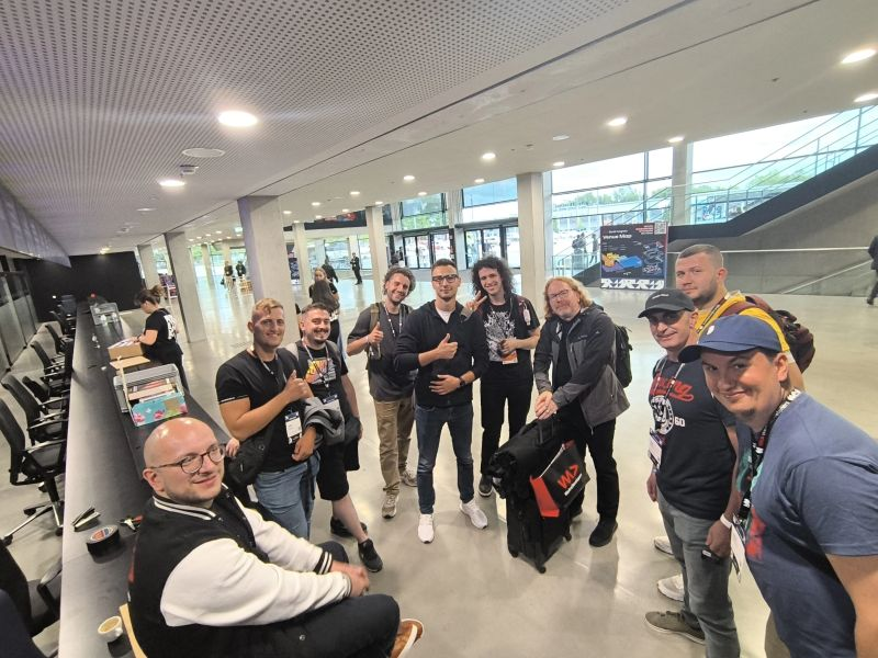 Day 3: <a href="/WeAreDevs/">WeAreDevelopers</a>  World Congress 2025 in Berlin

🚀 Inspiration. Innovation. Connection.

🧑‍💼 An exclusive meetup with Sead Ahmetovic , CEO of WeAreDevelopers, Christian Heilmann 👀 Vice President Developers Relations, and Naida Vikalo, COO.