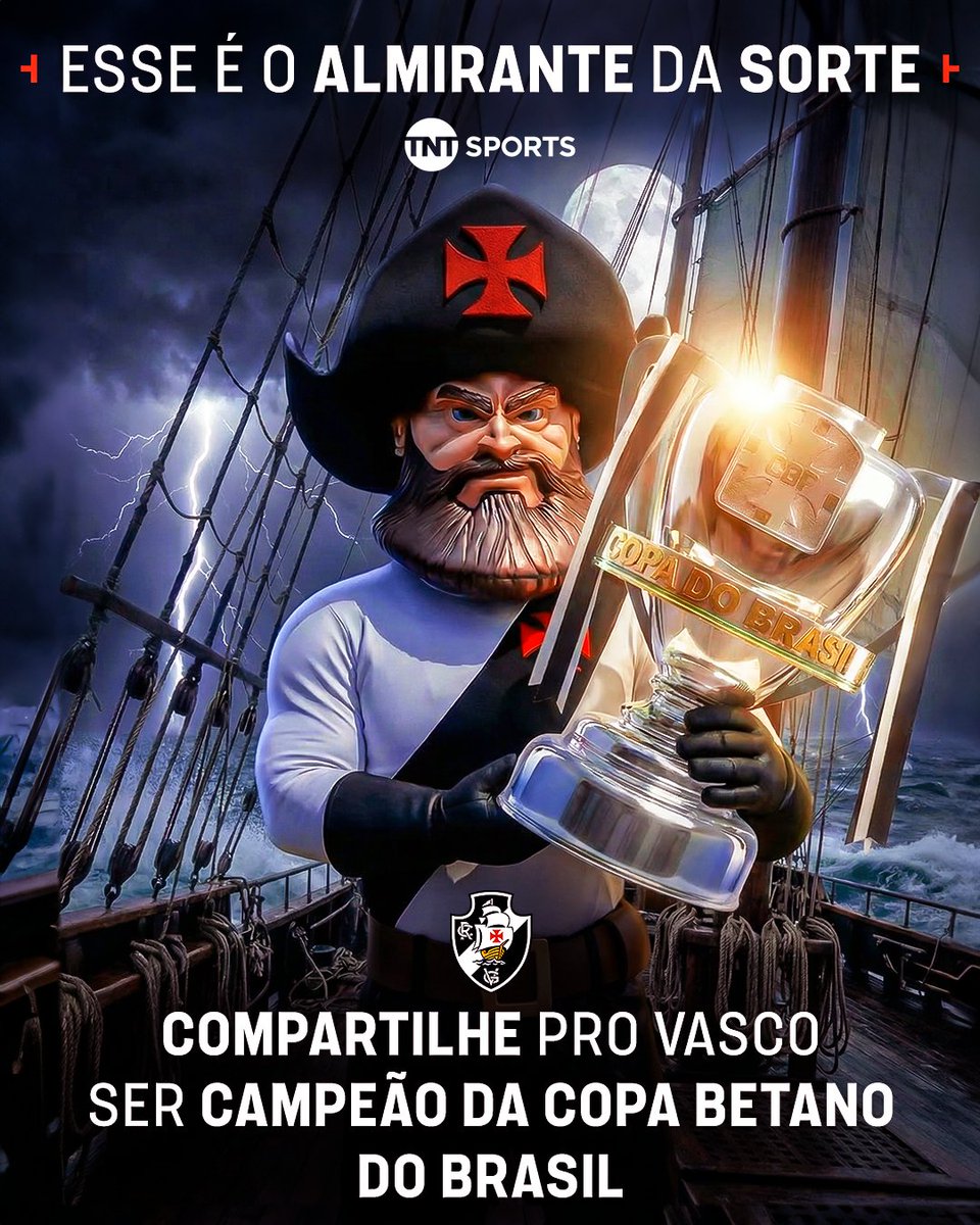 TNTSportsBR's tweet image. O ALMIRANTE TÁ PASSANDO PELA SUA TIMELINE EM BUSCA DO BI!

#FutebolBrasileiro #CopaBetanoDoBrasil