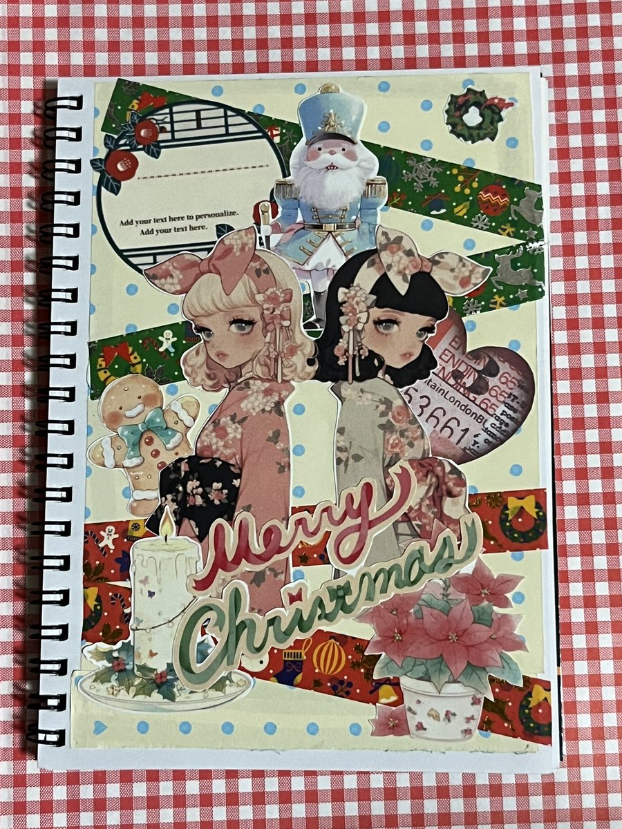 【マニー】クリスマスコラージュ ようやくクリスマスコラージュできました ってかできてるのだろうか