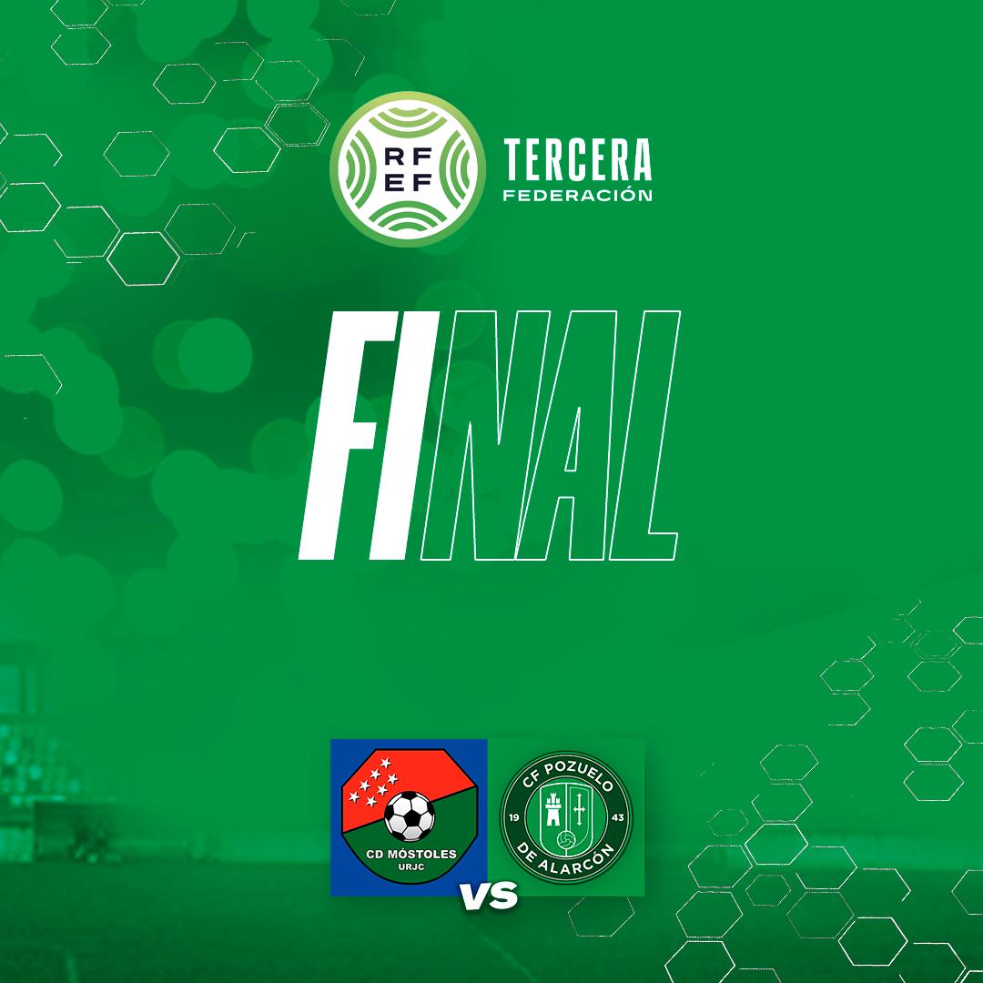FINAL I <a href="/CDMostoles/">CD Móstoles URJC</a> 1️⃣ - 1️⃣ <a href="/Cfpozuelo/">CF Pozuelo</a>

El equipo suma un punto en su último partido del año. Gran esfuerzo de todos en un campo muy difícil y contra uno de los rivales arriba en la tabla.

¡Seguimos!

⚽ <a href="/aham_clinton/">Clinton Aham</a>

🟢⚪ #FamiliaVerde #DueñosDeUnaPasion