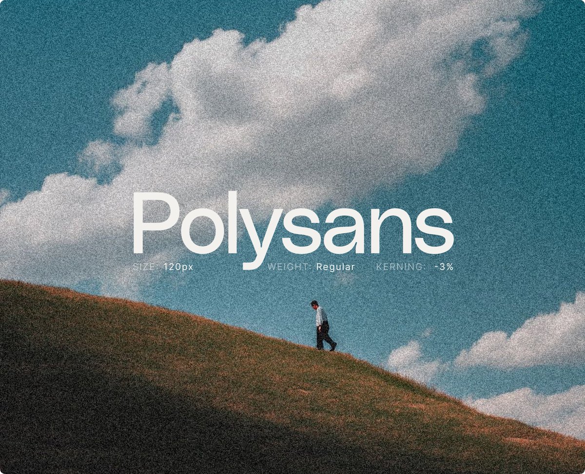 basit_designs's tweet photo. New Fonts added to my font gallery. 
Polysans seems really good for designs, what do you guys think? https://t.co/UzAxqf1yFq