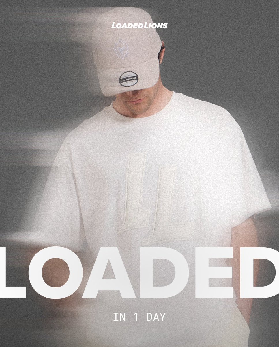 [INITIATING SEQUENCE // T-24 HOURS] 
Limited Quantities. 

📅 22 Dec 2025, 1pm UTC
🛒shop.loadedlions.com
#LOADED